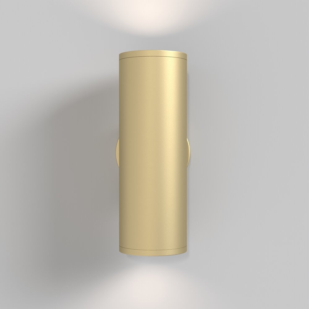 Maytoni FOCUS S Gold Wall Light 2 Bulbs
