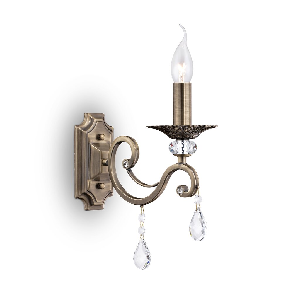 Maytoni Grace Wall Light Brass/Transparent 1 Bulb