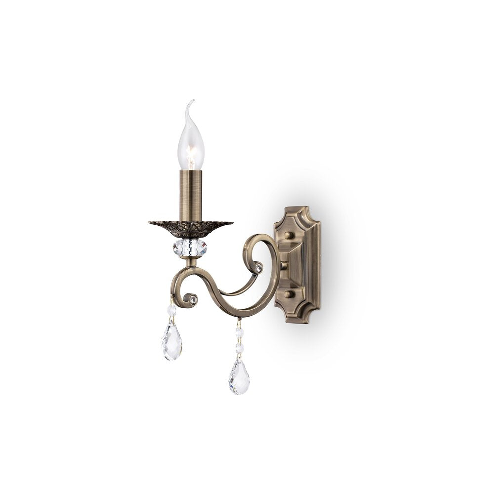 Maytoni Grace Wall Light Brass/Transparent 1 Bulb