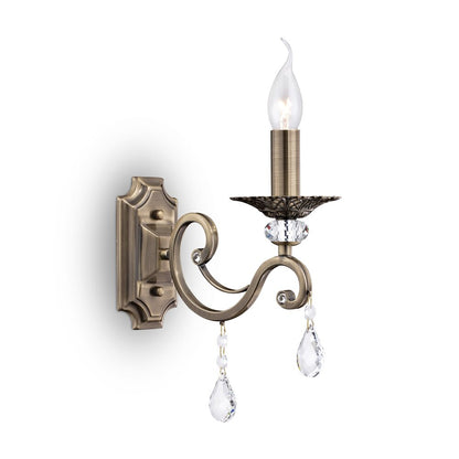 Maytoni Grace Wall Light Brass/Transparent 1 Bulb