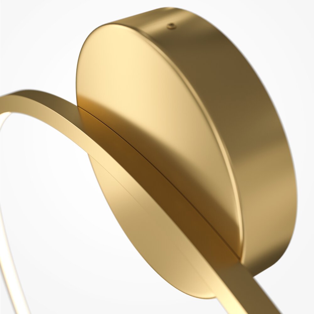 Maytoni Halo 80 cm Brass/Brass Bulbs Wall Light