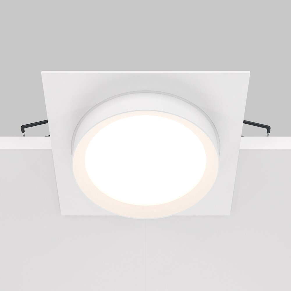 Бяла аплика Maytoni Hoop 1X60W DL086GX53SQW