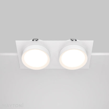 Maytoni Hoop White Wall Light 2 Bulbs
