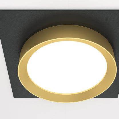 LED аплика Maytoni Hoop, черна, 1x60W, DL086GX53SQBG