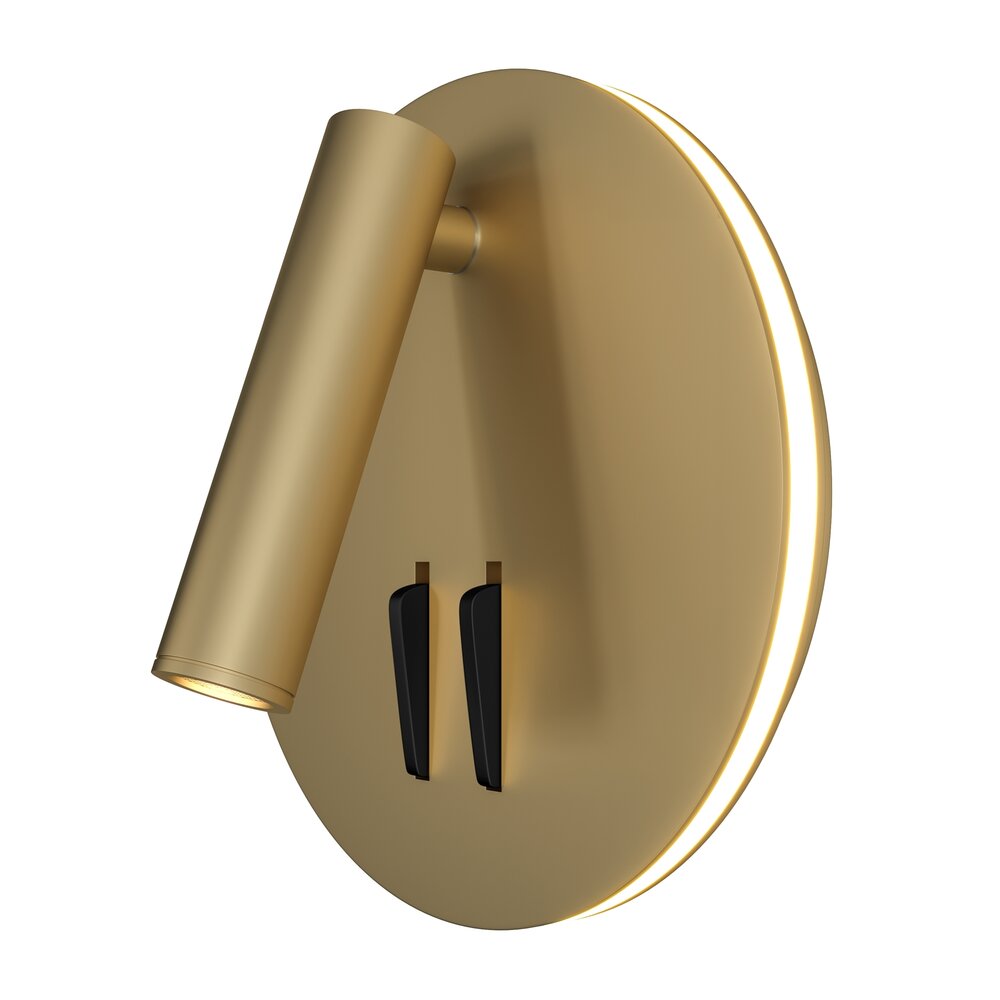 Maytoni Ios 176 Gold Wall Light 7.5 x 15.5 cm