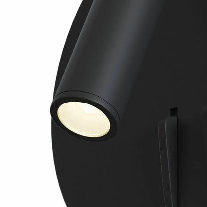 Maytoni Ios 176 Black Wall Light 9 x 15.5 cm