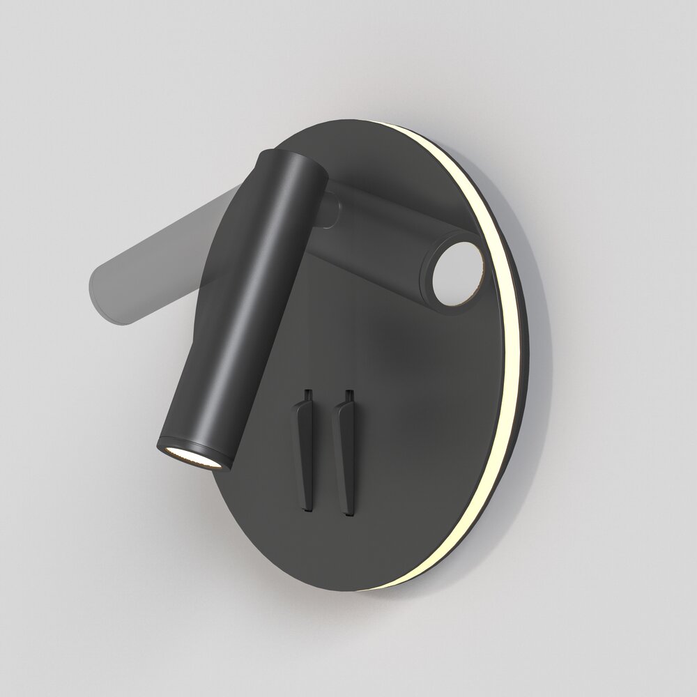 Maytoni Ios 176 Black Wall Light 9 x 15.5 cm