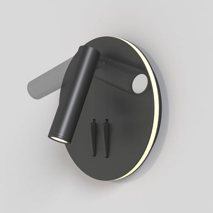 Maytoni Ios 176 Black Wall Light 9 x 15.5 cm