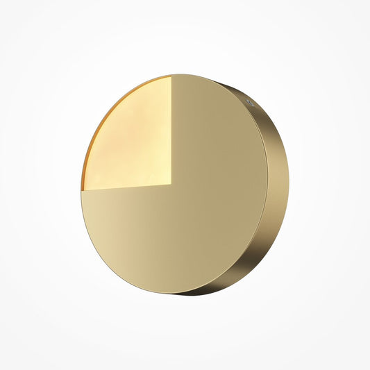 Maytoni Jupiter Brass LED Wall Light 10.5 x 24.5 cm