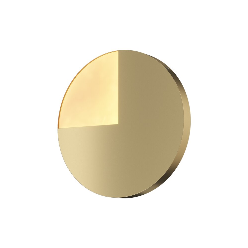 Maytoni Jupiter Brass LED Wall Light 10.5 x 44 cm