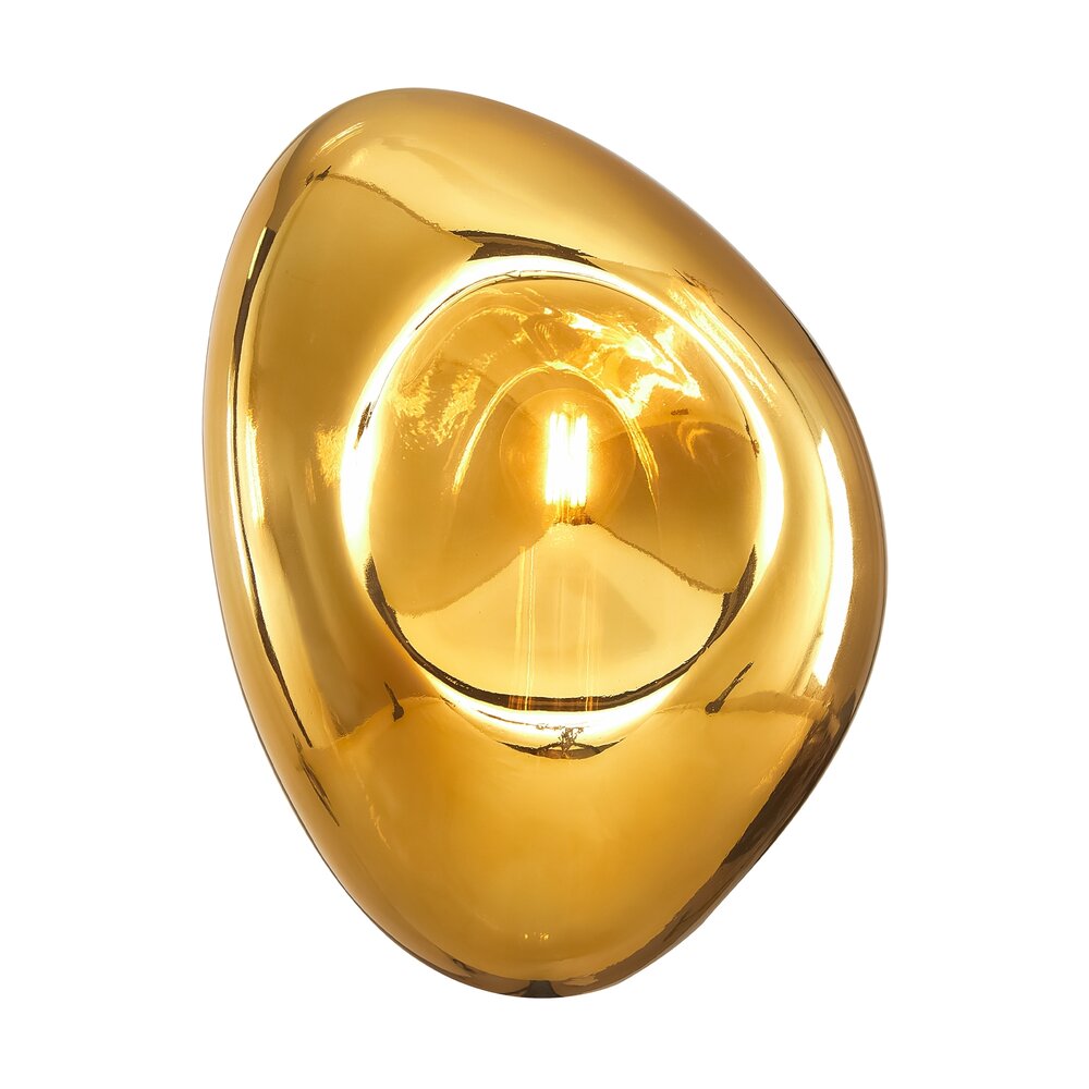 Maytoni Mabell Wall Lamp Black/Gold 1 Bulb