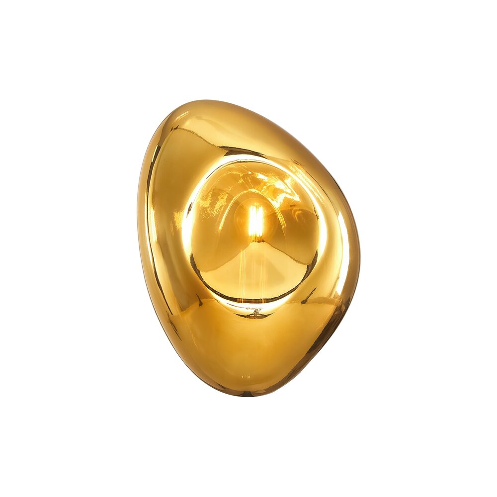 Maytoni Mabell Wall Lamp Black/Gold 1 Bulb