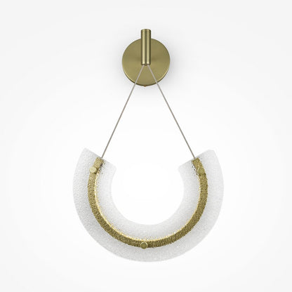 Maytoni Maya Gold/Clear LED Wall Light