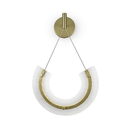 Maytoni Maya Gold/Clear LED Wall Light