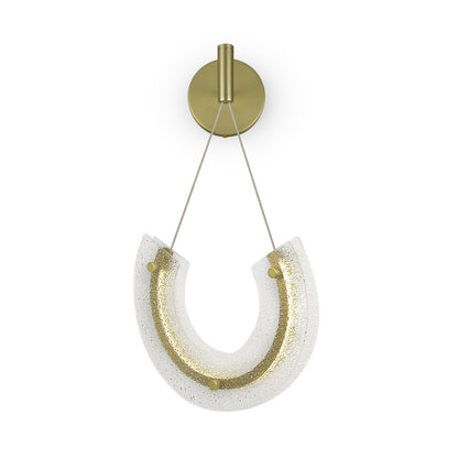 Maytoni Maya Gold/Clear LED Wall Light