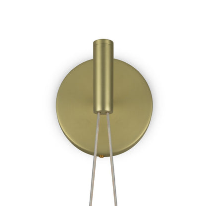 Maytoni Maya Gold/Clear LED Wall Light
