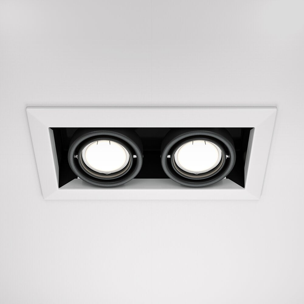 Maytoni Metal Modern White Wall Light 2 Bulbs