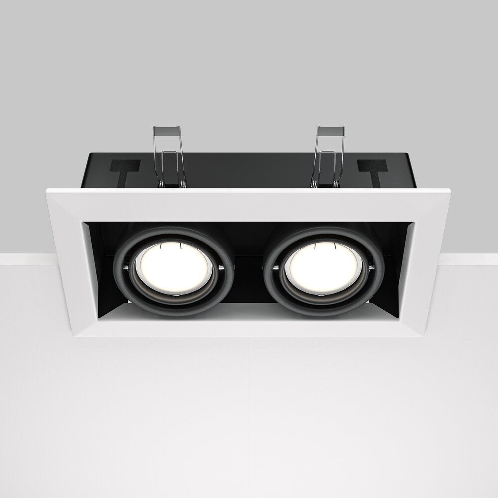 Maytoni Metal Modern White Wall Light 2 Bulbs