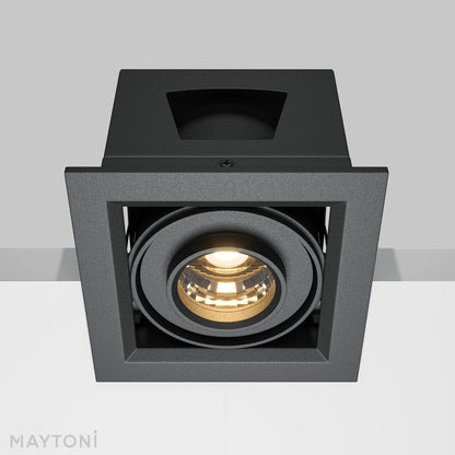 Maytoni Metal Modern Black Wall Light 11 x 10 cm