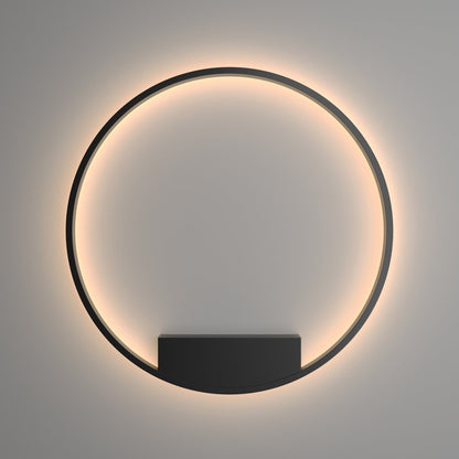Черна/черна LED аплика Maytoni Rim 9 x 58 см