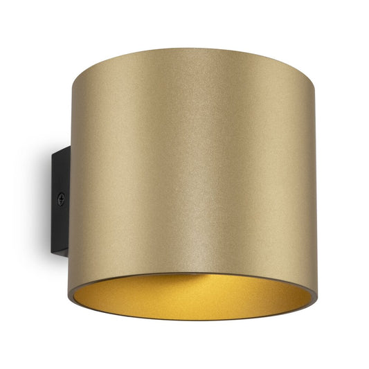 Maytoni Rond Gold Wall Light 1 Bulb