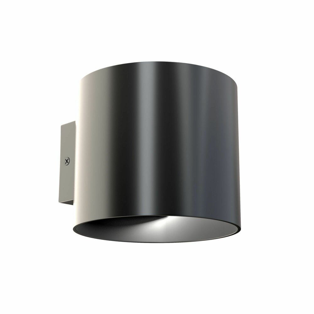 Maytoni Rond Black Wall Light 1 Bulb
