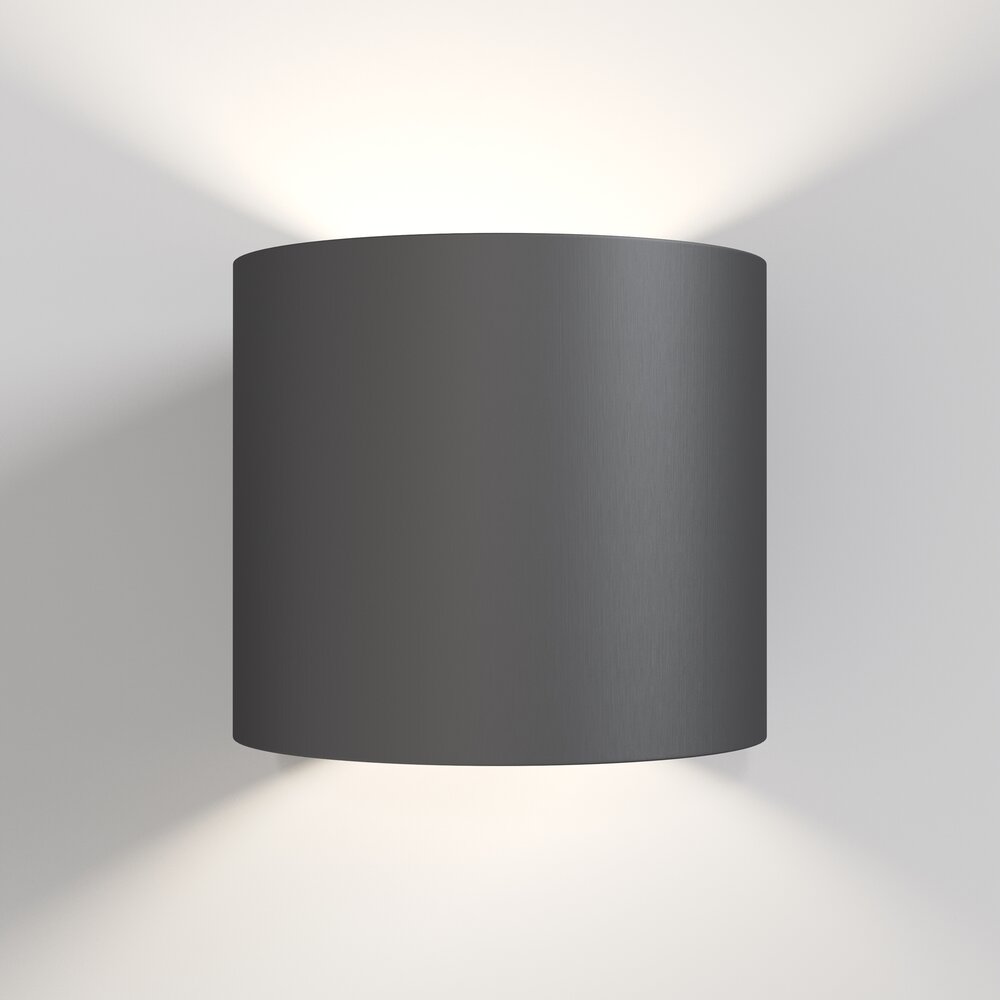 Maytoni Rond Black Wall Light 1 Bulb