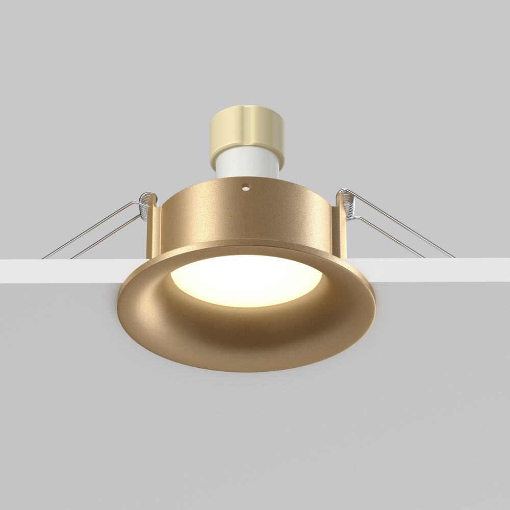 Maytoni Slim Gold Wall Light 1 Bulb 5.5 x 9 cm