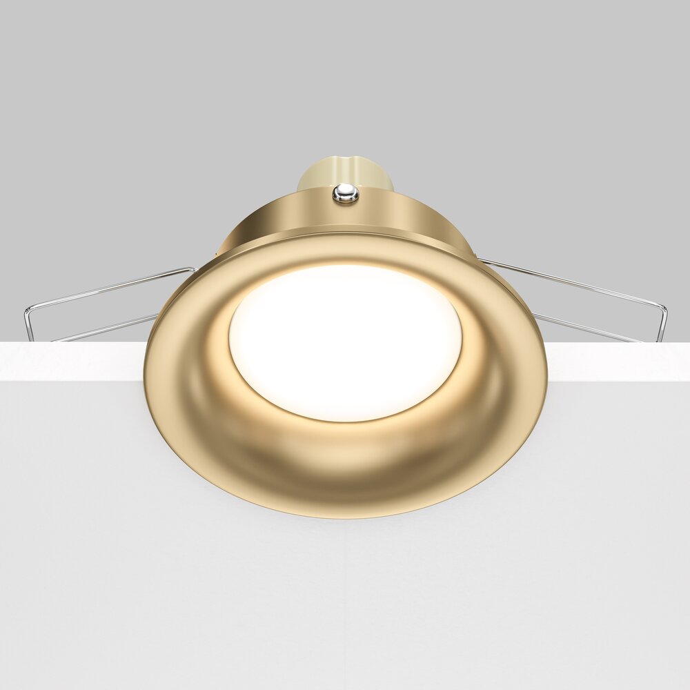 Maytoni Slim Gold Wall Light 1 Bulb 5 x 9 cm