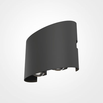 Maytoni Strato Grey Wall Light 5.5 x 14.5 cm