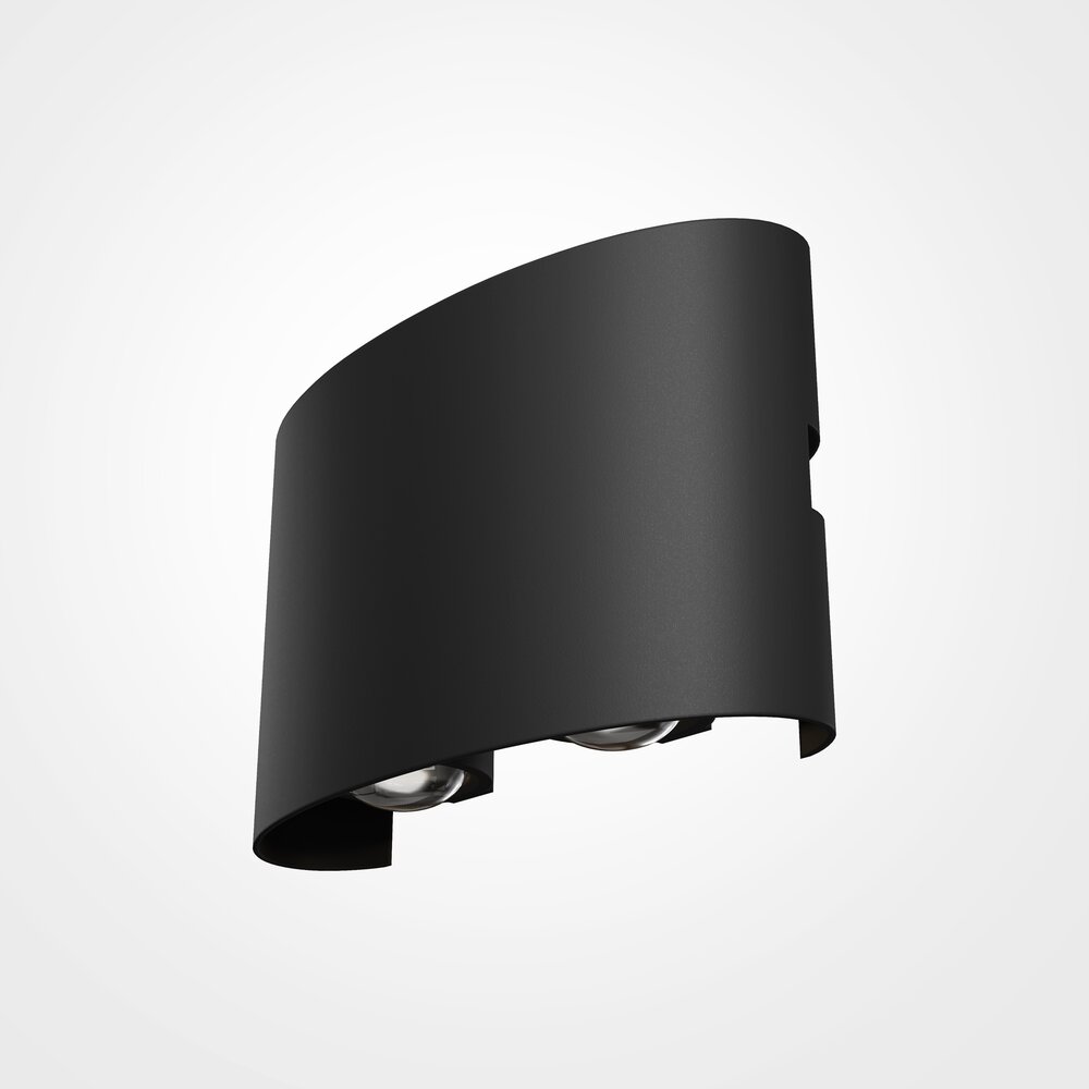 Maytoni Strato Black Wall Light 6 x 14.5 cm