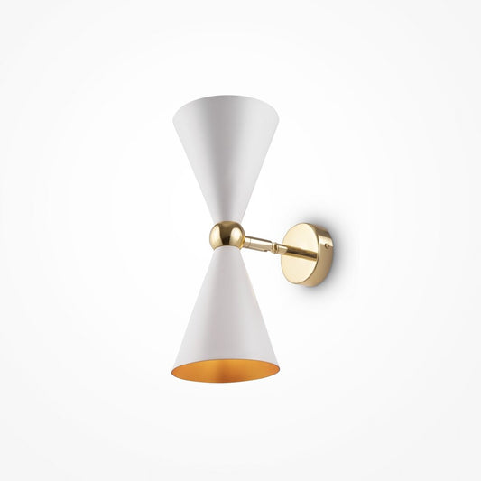 Maytoni Vesper White/White Wall Light 2 Bulbs