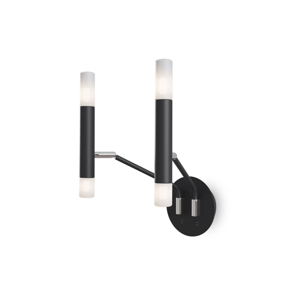 Maytoni Vigo Black/White Wall Light 4 Bulbs