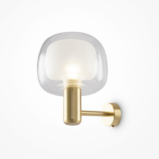 Maytoni Vision Wall Lamp Gold/Clear 1 Bulb