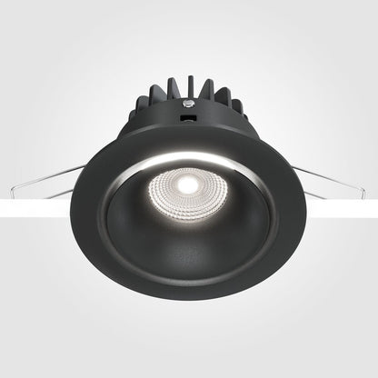 Maytoni Yin Black Wall Light 11.5 x 14 cm