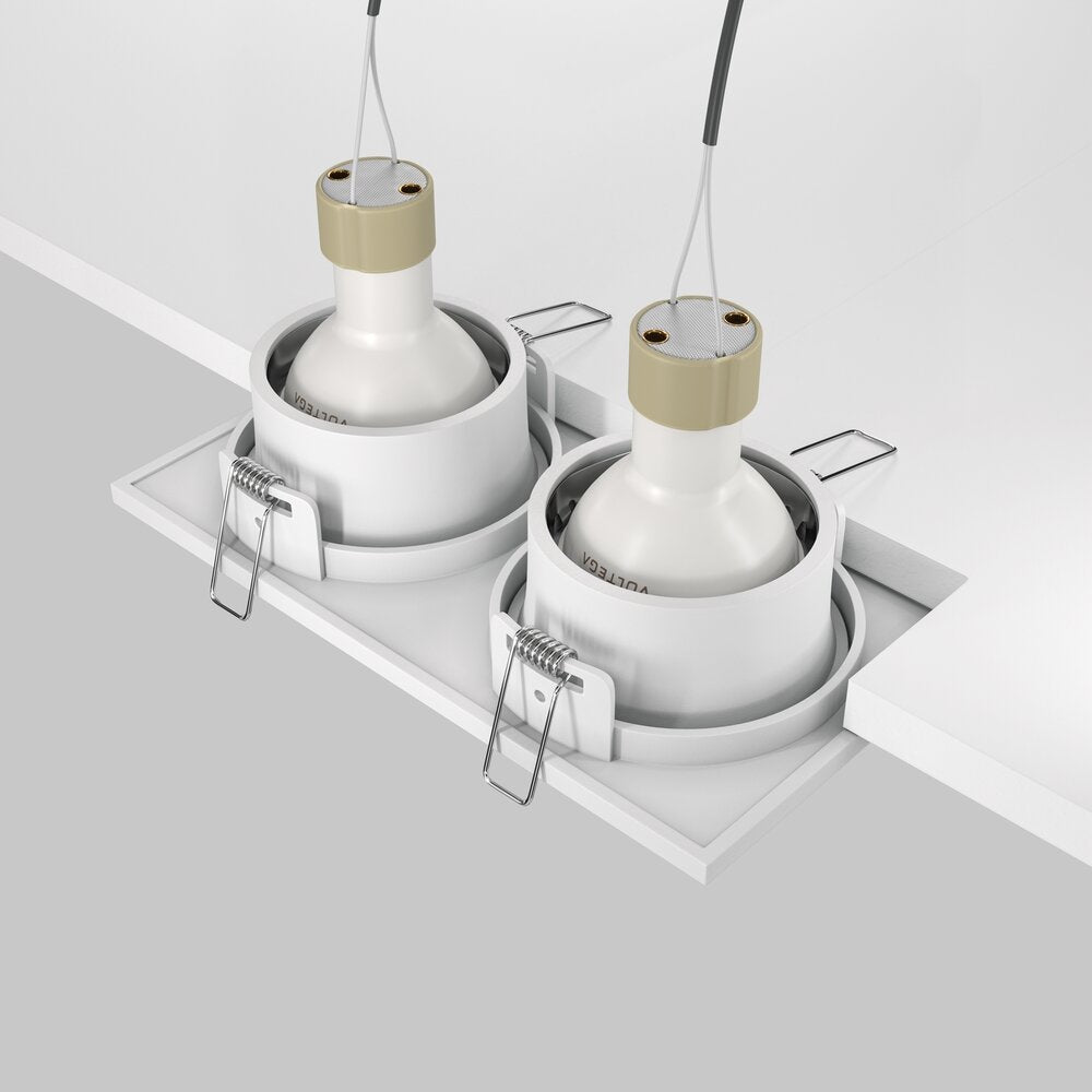 Maytoni Zoom White Wall Light 2 Bulbs