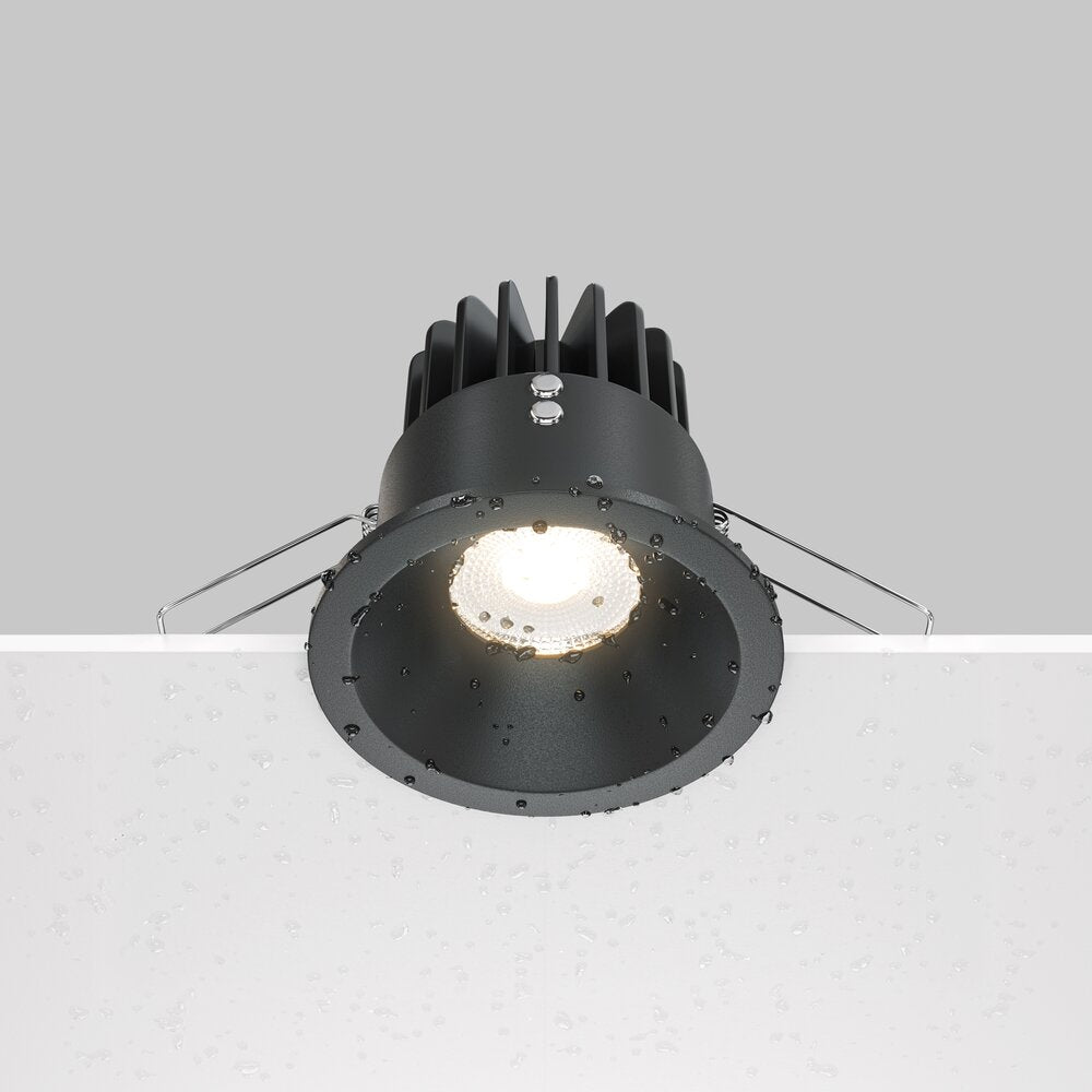 Maytoni Zoom Black Wall Light 13.5 x 12 cm