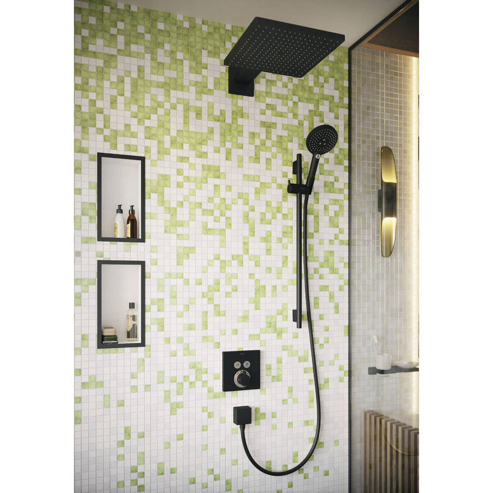 Смесител за душ Hansgrohe Unica S Puro 90 см черен мат