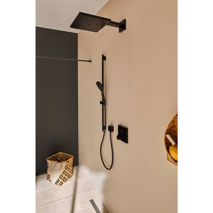 Смесител за душ Hansgrohe Unica S Puro 90 см черен мат