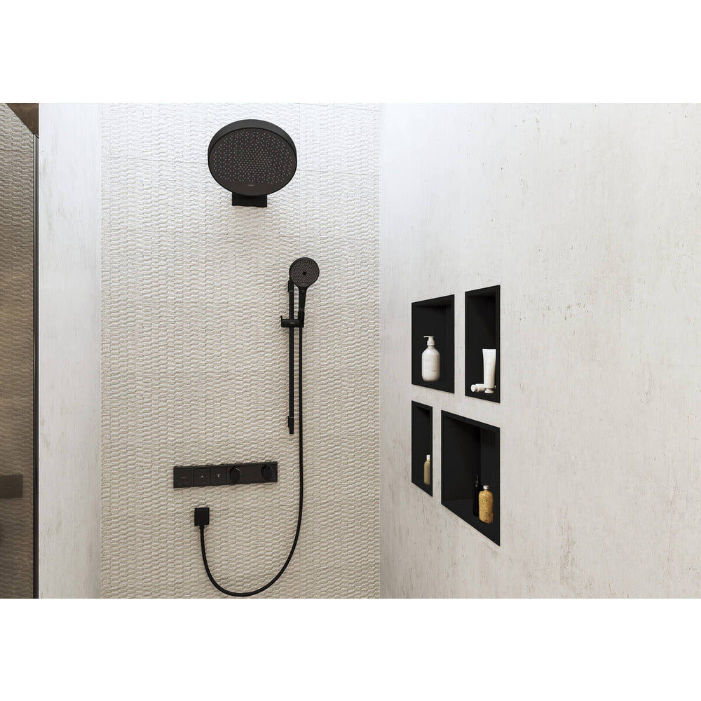 Смесител за душ Hansgrohe Unica S Puro 90 см черен мат