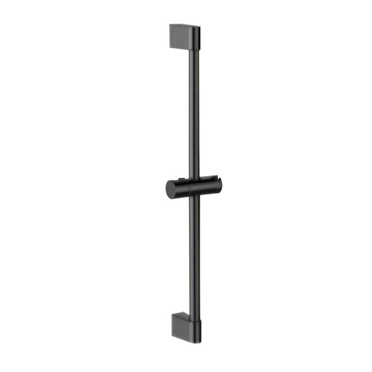 Rea Adjustable Shower Bar Black 70 cm