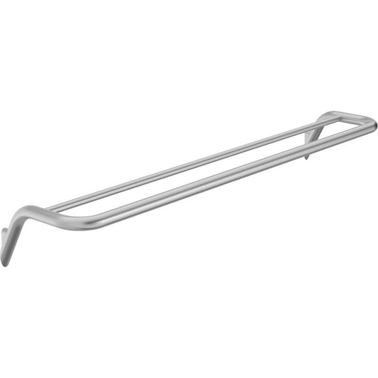 Deante Silia Brushed Chrome Double Towel Bar 61.5 cm