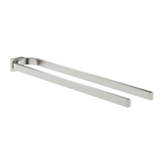 Grohe Selection Double Towel Bar 41 cm Chrome Supersteel