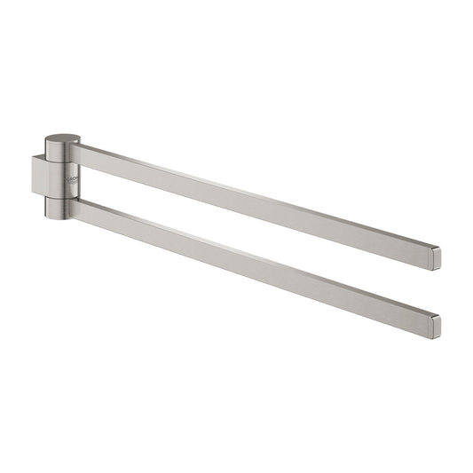 Grohe Selection Double Towel Bar 44 cm Chrome Supersteel
