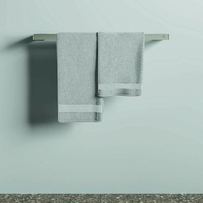 Двойна стойка за хавлии Ideal Standard Atelier Conca 60 см сребрист Silver Storm