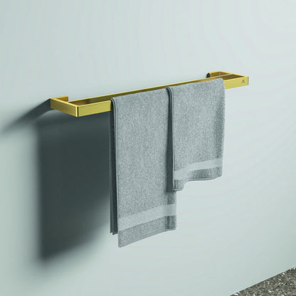 Двумодулна стойка за кърпи Ideal Standard Atelier Conca 60 см матово злато