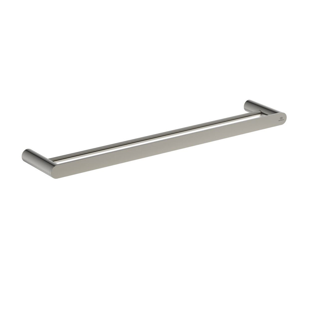Двойна стойка за хавлии Ideal Standard Atelier Conca сребрист Silver Storm 60 см
