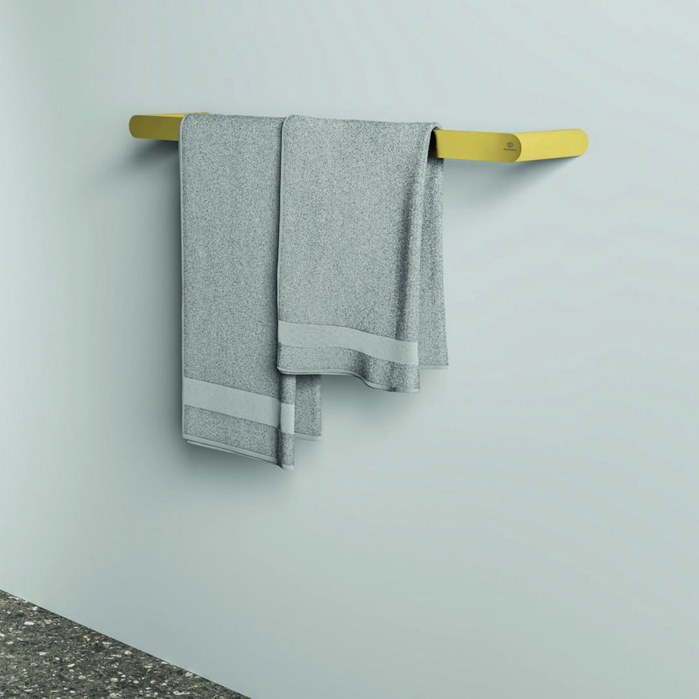 Двойна барна стойка за хавлии Ideal Standard Atelier Conca златно матово 60 см