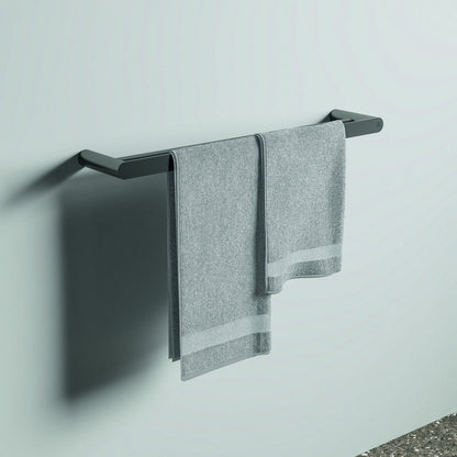 Двойна стойка за кърпи Ideal Standard Atelier Conca в сиво Magnetic Grey 60 см