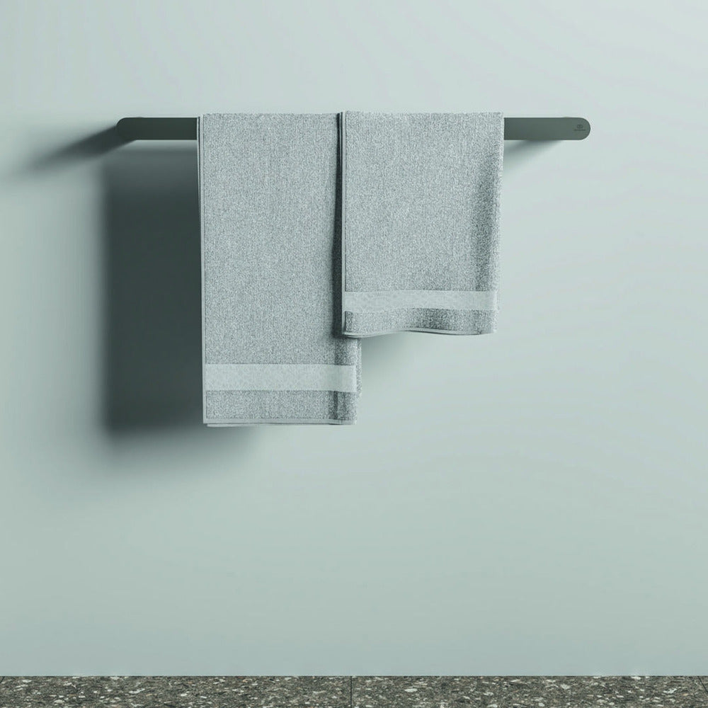 Двойна стойка за кърпи Ideal Standard Atelier Conca в сиво Magnetic Grey 60 см
